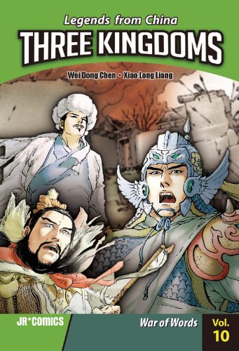 Beispielbild fr Three Kingdoms Volume 10: War of Words zum Verkauf von PBShop.store US