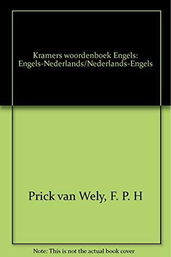 9789000009206: Kramers woordenboek Engels: Engels-Nederlands/Nederlands-Engels