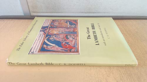 Imagen de archivo de The great Lambeth Bible a la venta por D&D Galleries - ABAA
