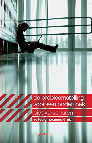 Stock image for Probleemstelling voor een onderzoek: met ondersteuning van analytische en denktechnische hulpmiddelen for sale by Buchpark