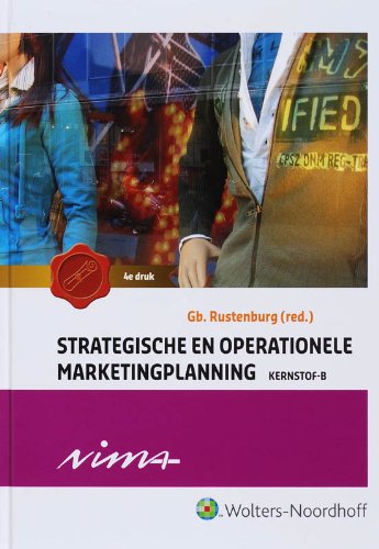 Stock image for Strategische en operationele marketingplanning: kernstof-B for sale by medimops
