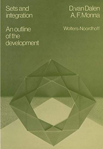 Beispielbild fr Sets and Integration : Outline of the Development zum Verkauf von Better World Books