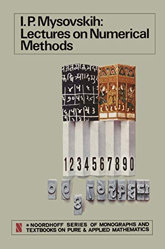 9789001608002: Lectures on Numerical Methods