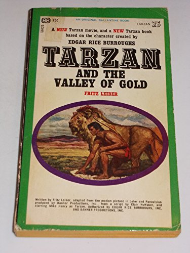 9789001733254: Tarzan & the Valley of Gold :tarzan 25
