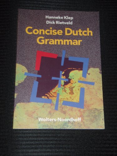 Beispielbild fr Concise Dutch grammar zum Verkauf von AwesomeBooks