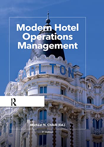 Beispielbild fr Modern Hotel Operations Management zum Verkauf von Blackwell's