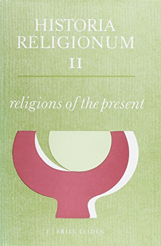 9789004025981: Historia Religionum, Volume 2 Religions of the Present
