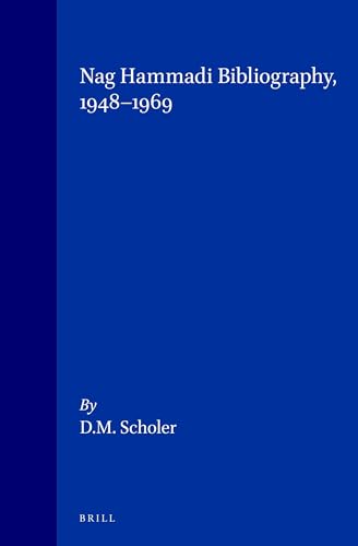 9789004026032: Nag Hammadi Bibliography, 1948-1969 (Nag Hammadi Studies, 1)