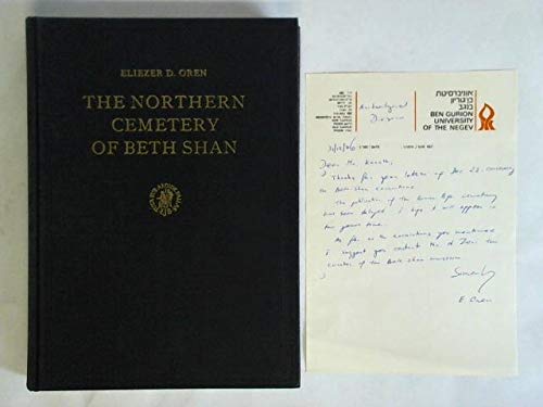 Stock image for The Northern Cemetery of Beth Shan for sale by Windows Booksellers