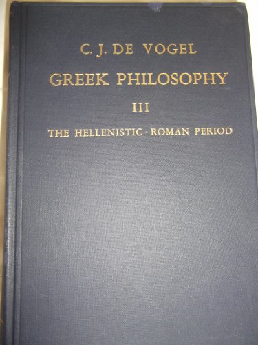 9789004037434: Greek Philosophy: A Collection of Texts With Notes and Explanations