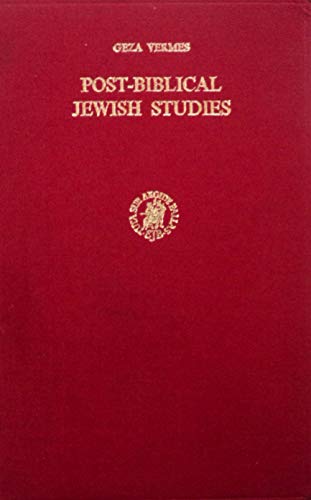 Post Biblical Jewish Studies (Studies in Judaism in Late Antiquity, V. 8)