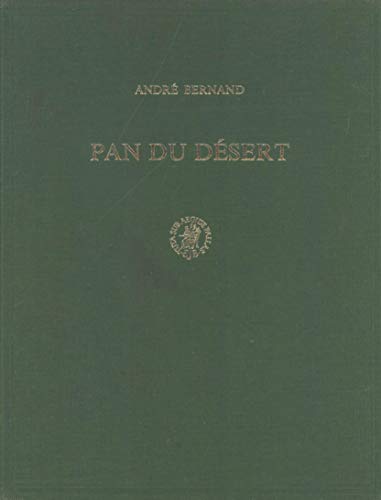 Beispielbild fr Pan Du Desert (Ancient Near East) (French Edition) zum Verkauf von Books From California