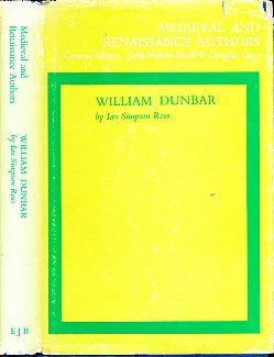 Stock image for William Dunbar (Medieval and Renaissance Authors) for sale by ThriftBooks-Dallas