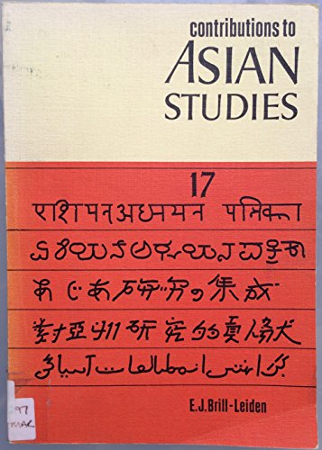 Beispielbild fr Contributions to Asian Studies: Islam in Local Contexts (Volume 17) zum Verkauf von Anybook.com