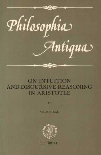 ON INTUITION AND DISCURSIVE REASONING IN ARISTOTLE