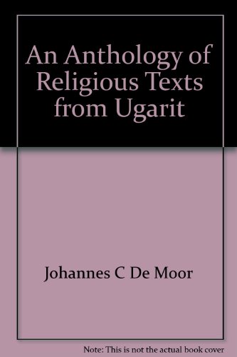 Beispielbild fr An anthology of religious texts from Ugarit. (Religious texts translation series Nisaba) zum Verkauf von Antiquariaat Spinoza