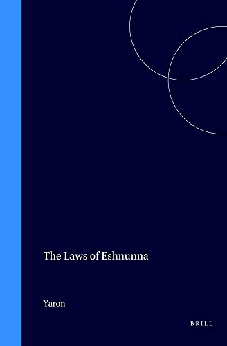 9789004085343: The Laws of Eshnunna: Ancient Near East