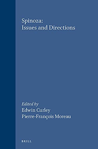 9789004093348: Spinoza: Issues and Directions: Proceedings of the Chicago Spinoza Conference, 1986: Issues and Directions : The Proceedings of the Chicago Spinoza ... 14 (Brill's Studies in Intellectual History)