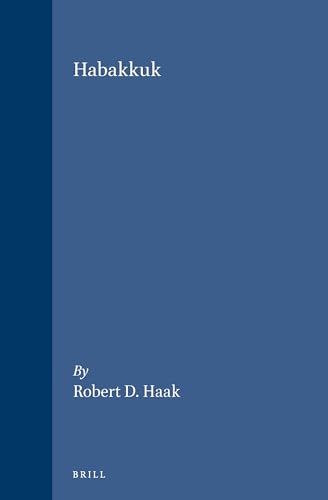 9789004095069: Habakkuk: 44 (SUPPLEMENTS TO VETUS TESTAMENTUM)