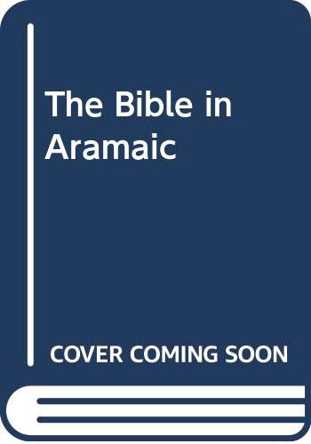 9789004095809: The Bible in Aramaic