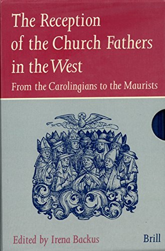 9789004097223: The Reception of the Church Fathers in the West (2 Vols.): From the Carolingians to the Maurists