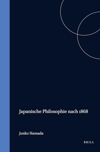 9789004098978: Japanische Philosophie Nach 1868