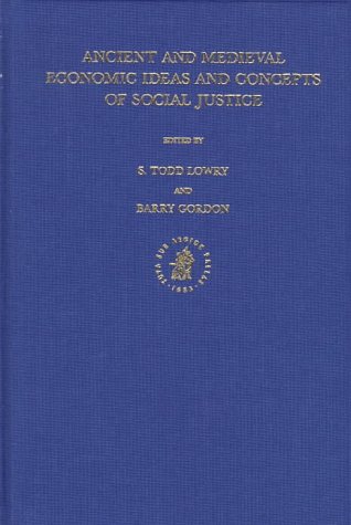 Imagen de archivo de Ancient and Medieval Economic Ideas and Concepts of Social Justice a la venta por Books From California