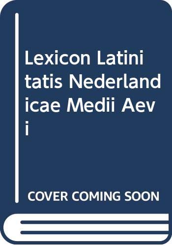 9789004103702: Lexicon Latinitatis Nederlandicae Medii Aevi: Volume VI. P