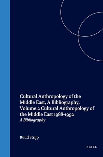 Cultural anthropology of the Middle East. A bibliography. - Strijp