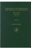 9789004107502: Bilingual Concordance to the Targum of the Prophets, Volume 8 Kings (III)