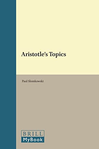 Beispielbild fr Aristotle's Topics (Philosophia Antiqua) zum Verkauf von Books From California