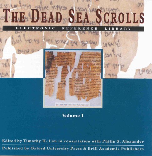 Beispielbild fr Dead Sea Scrolls Electronic Reference Library Cd-rom: Network Version (Dead Sea Scrolls Electronic Reference Library CD-ROM) zum Verkauf von Books From California