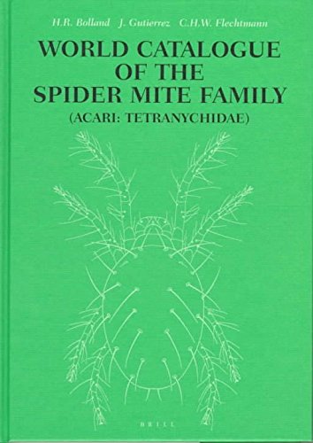 9789004110878: World Catalogue of the Spider Mite Family: (Acari: Tetranychidae)