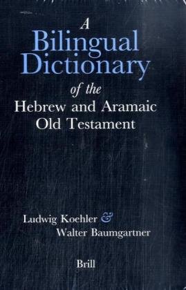 9789004112780: A Bilingual Dictionary of the Hebrew and Aramaic Old Testament: English Ana German