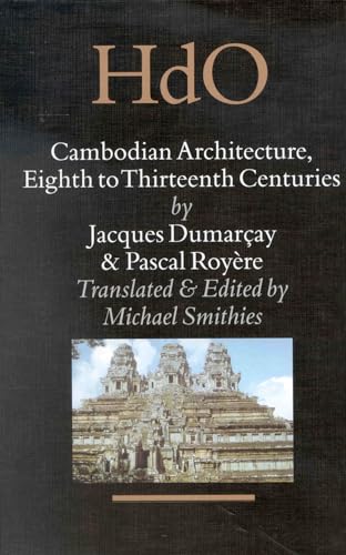 Stock image for Cambodian Architecture: Eighth to Thirteenth Centuries for sale by Revaluation Books