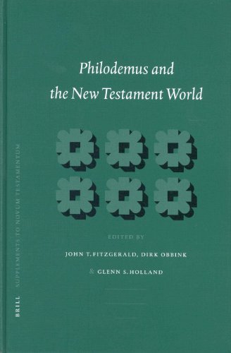 Stock image for Philodemus and the New Testament World (Supplements to Novum Testamentum) for sale by Revaluation Books