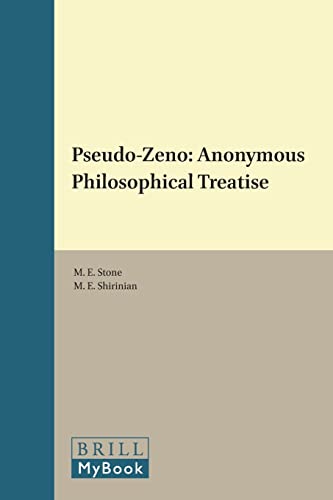 9789004115248: Pseudo-Zeno: Anonymous Philosophical Treatise: 83 (Philosophia Antiqua)