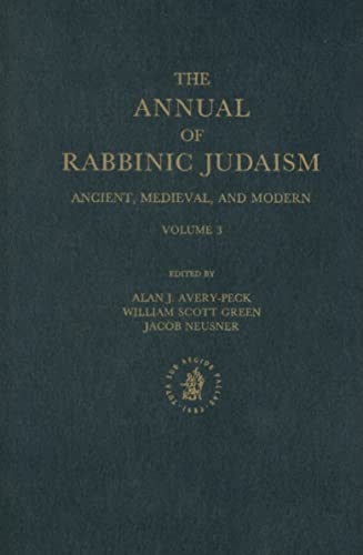 Imagen de archivo de The Annual of Rabbinic Judaism: Ancient, Medieval, and Modern a la venta por Powell's Bookstores Chicago, ABAA