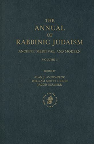 9789004118935: The Annual of Rabbinic Judaism, Ancient, Medieval, and Modern: 3