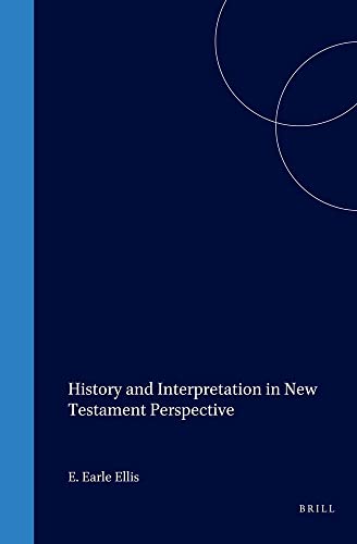 Beispielbild fr History and Interpretation in New Testament Perspective (Biblical Interpretation) zum Verkauf von BooksRun