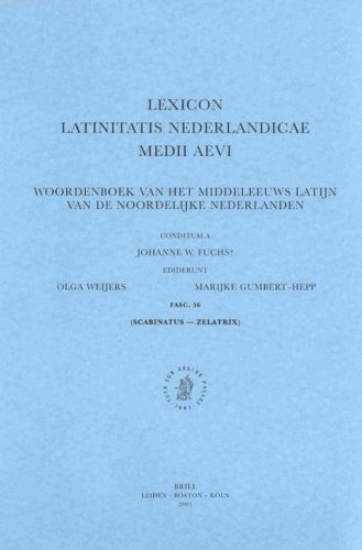 Lexicon Latinitatis Nedrlandicae Medii Aevi, Fascicle 56 (Lexicon Latinitatis Nederlandicae Medii Aevi) - Fuchs, Johanne W; Weijers, Ediderunt Olga; Gumbert-Hepp, Marijke