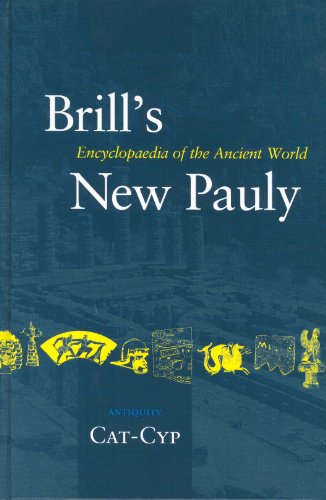 9789004122666: Brill's New Pauly, Antiquity, Volume 3 (Cat - Cyp)