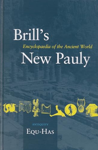 9789004122680: Brill's New Pauly, Antiquity, Volume 5 (Equ - Has)