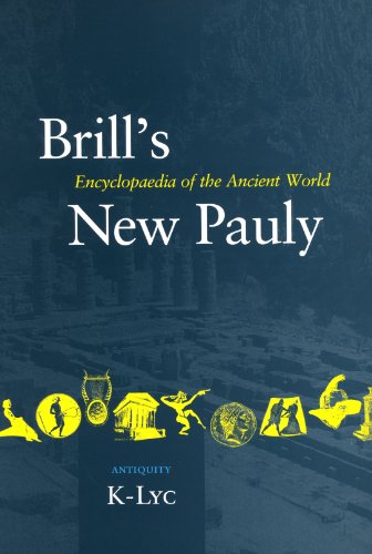 9789004122703: Brill's New Pauly, Antiquity, Volume 7 (K-Lyc)