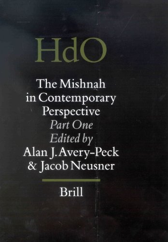 9789004125155: The Mishnah in Contemporary Perspective: Part One: 65 (HANDBOOK OF ORIENTAL STUDIES/HANDBUCH DER ORIENTALISTIK)