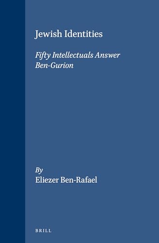 Beispielbild fr Jewish Identities: Fifty Intellectuals Answer Ben-Gurion zum Verkauf von ERIC CHAIM KLINE, BOOKSELLER (ABAA ILAB)