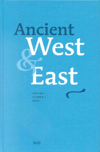 Beispielbild fr Ancient West and East, Vol. 1 (Ancient West & East) zum Verkauf von Powell's Bookstores Chicago, ABAA