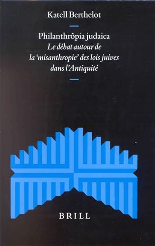 Philanthropia judaica: Le debat autour de la 