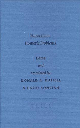 9789004130821: Heraclitus: Homeric Problems (Writings from the Greco-roman World)