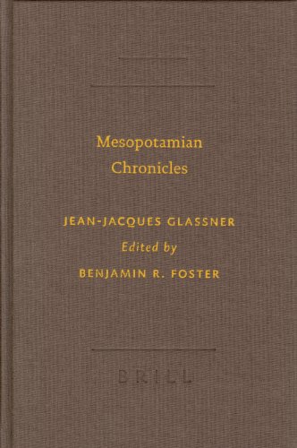 9789004130845: Mesopotamian Chronicles